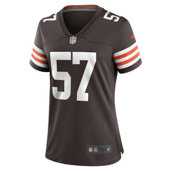 Isaiah McGuire Cleveland Browns Women's Team Game Jersey - Brown