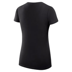 Colorado Rockies G-III 4Her by Carl Banks Women's Super-Slim Fit Lightweight City Graphic V-Neck T-Shirt Black