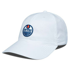 Edmonton Oilers Levelwear Matrix Adjustable Hat White