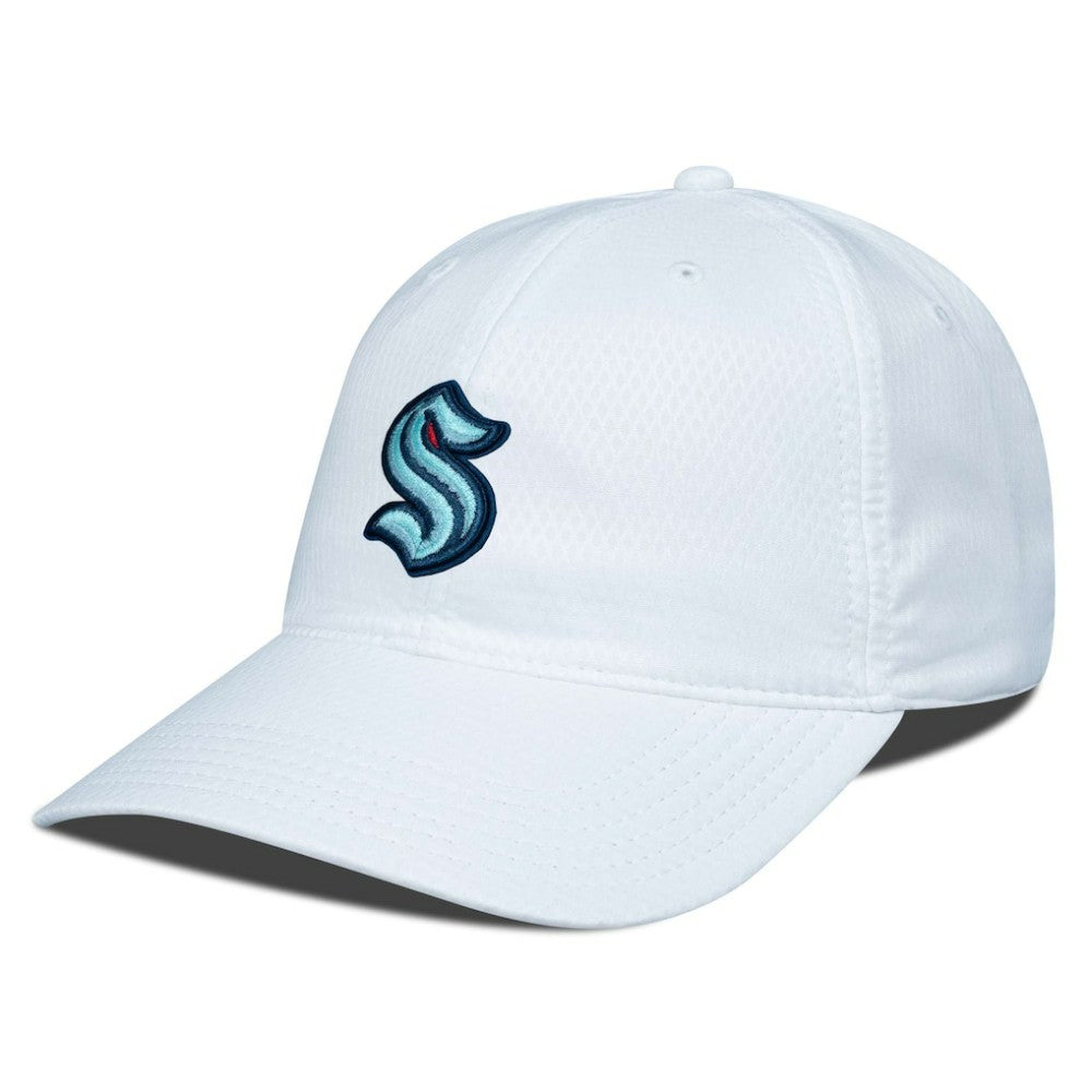 Seattle Kraken Levelwear Matrix Adjustable Hat White