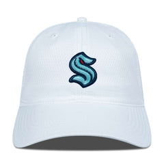 Seattle Kraken Levelwear Matrix Adjustable Hat White