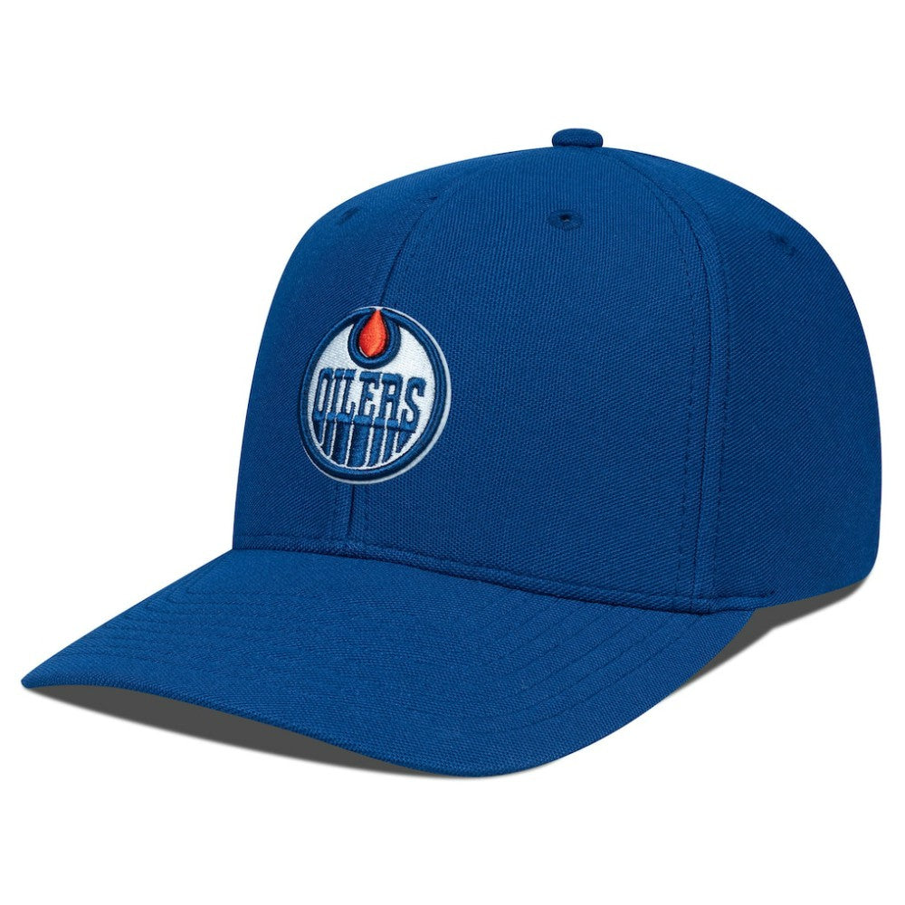 Edmonton Oilers Levelwear Fusion Lefty Cap Blue