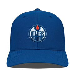 Edmonton Oilers Levelwear Fusion Lefty Cap Blue