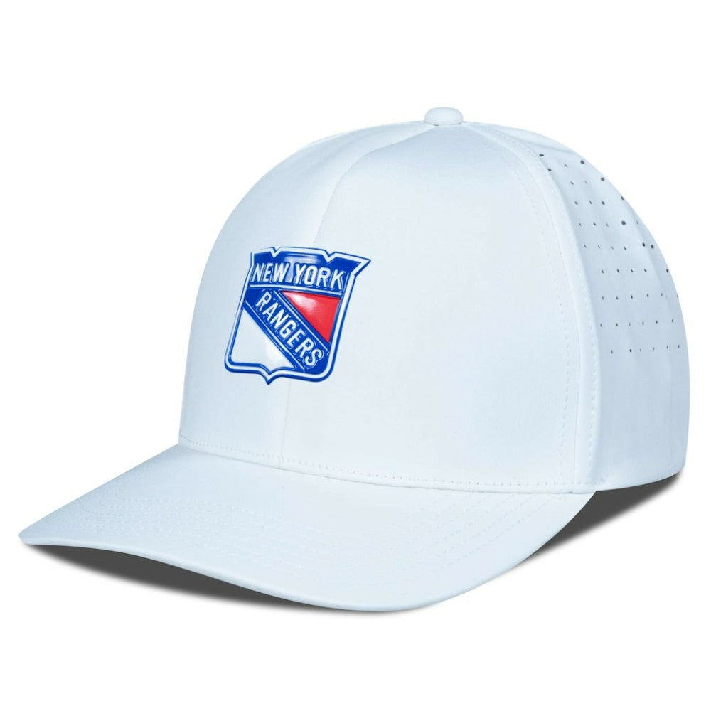 New York Rangers Levelwear Zeta Flex Hat White