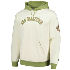 San Francisco Giants Color Pop Pullover Hoodie Cream/Green | New Era