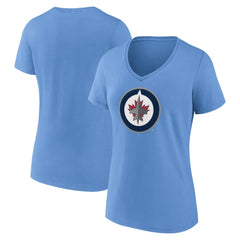 Winnipeg Jets Fanatics Women's Alternate Graphic T-Shirt Blue