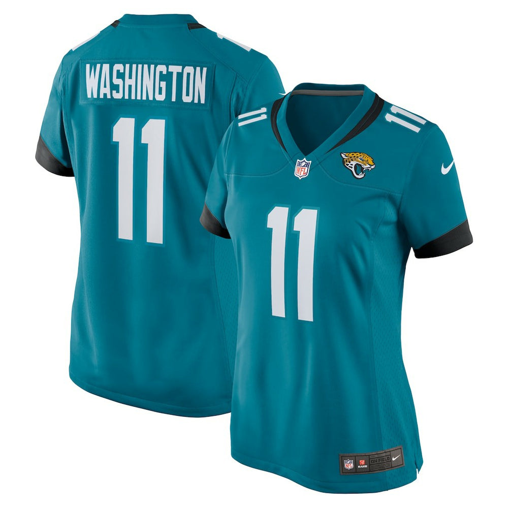 Parker Washington Jacksonville Jaguars Women's Team Game Jersey - Teal