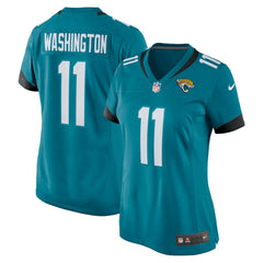 Parker Washington Jacksonville Jaguars Women's Team Game Jersey - Teal