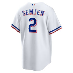 Marcus Semien Texas Rangers Youth Home Replica Player Jersey - White