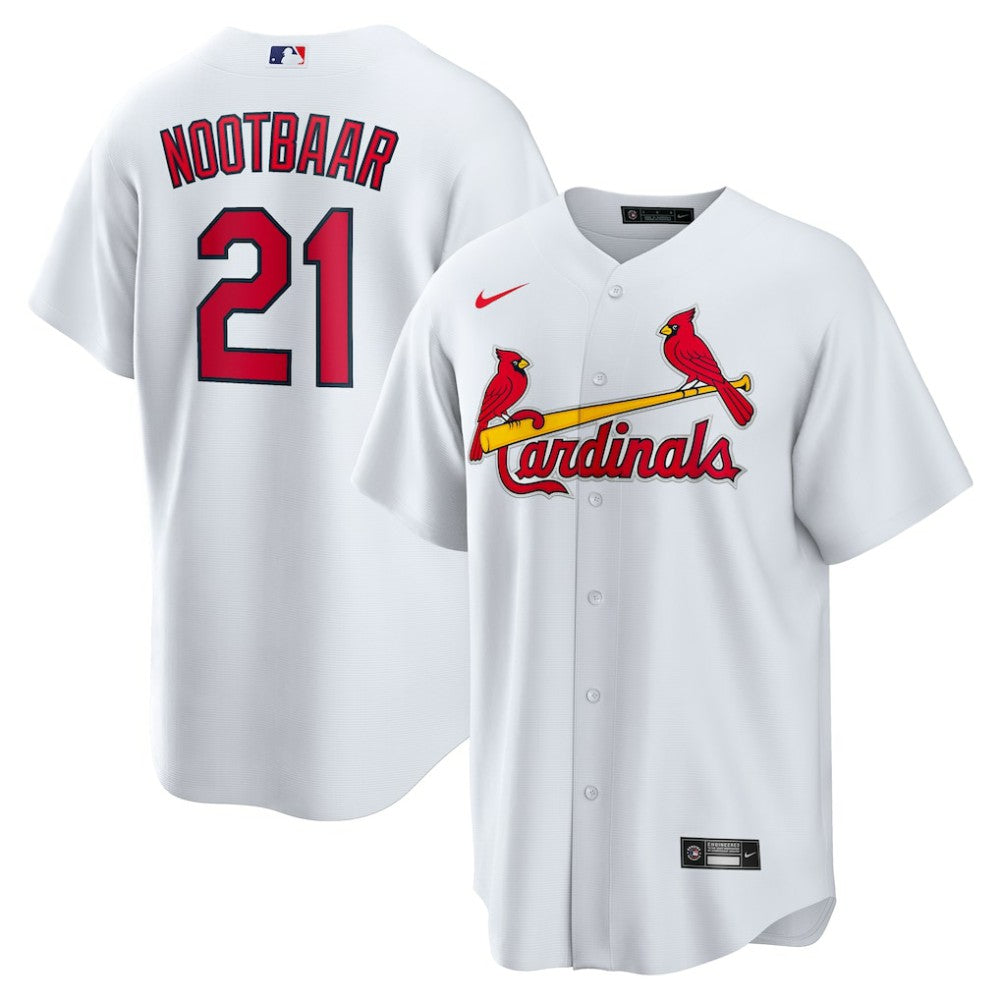 Lars Nootbaar St. Louis Cardinals Home Replica Jersey White | Nike