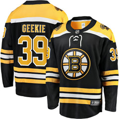 Morgan Geekie Boston Bruins Fanatics Home Breakaway Jersey Black