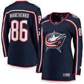 Kirill Marchenko Columbus Blue Jackets Fanatics Women's Home Breakaway Player Jersey Navy