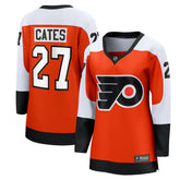 Noah Cates Philadelphia Flyers Fanatics Women's Home Breakaway Player Jersey Orange