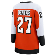 Noah Cates Philadelphia Flyers Fanatics Women's Home Breakaway Player Jersey Orange