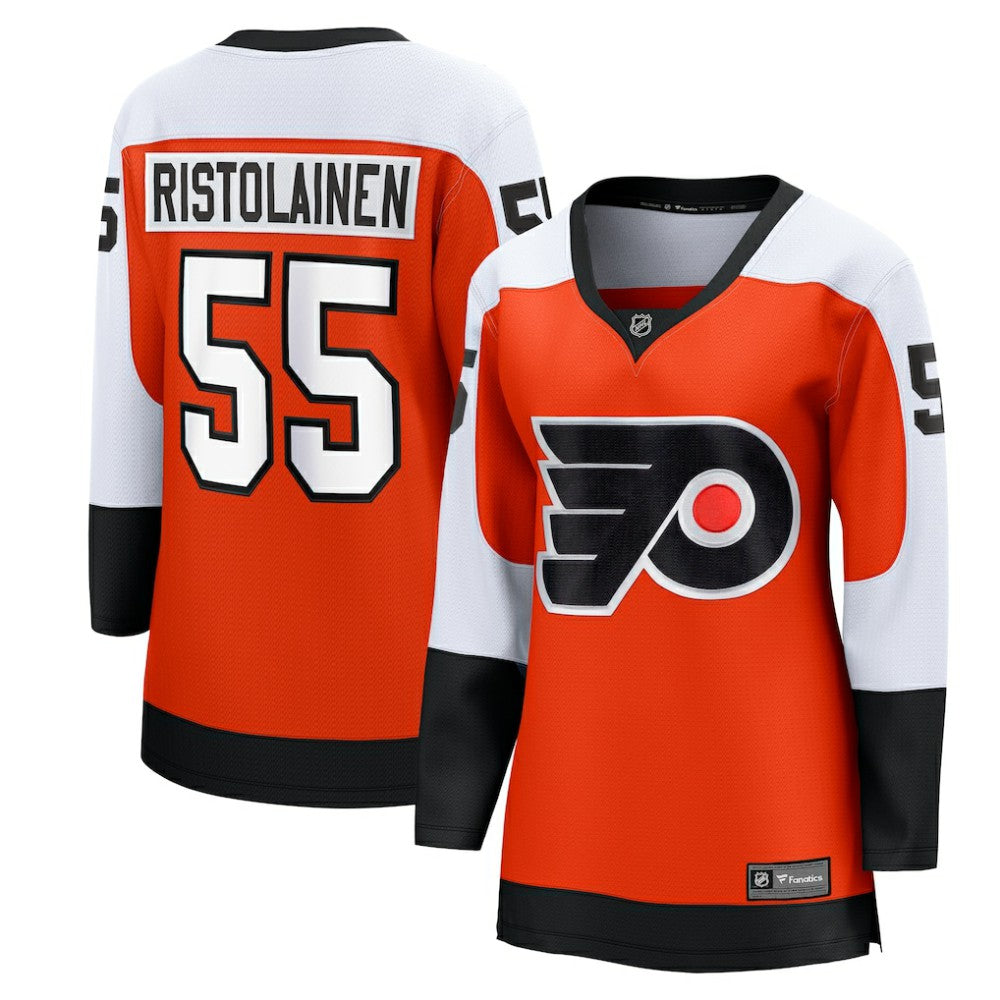 Rasmus Ristolainen Philadelphia Flyers Fanatics Women's Home Breakaway Player Jersey Orange