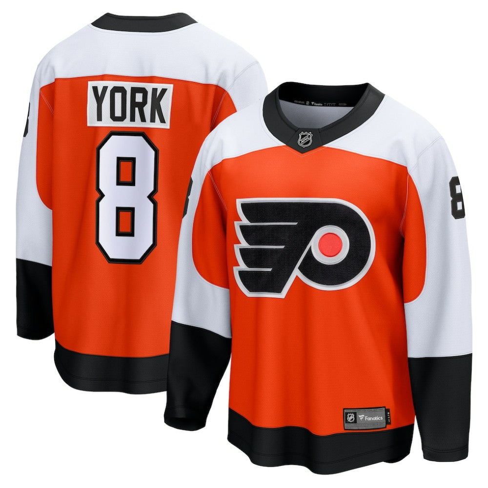 Cam York Philadelphia Flyers Fanatics Home Breakaway Jersey Orange