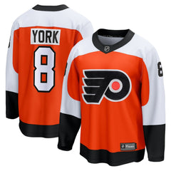 Cam York Philadelphia Flyers Fanatics Home Breakaway Jersey Orange