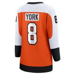 Cam York Philadelphia Flyers Fanatics Women's Home Breakaway Player Jersey Orange