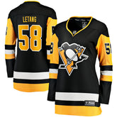 Kris Letang Pittsburgh Penguins Fanatics Women's Home Breakaway Player Jersey Black