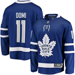 Max Domi Toronto Maple Leafs Fanatics Home Breakaway Jersey Blue