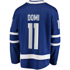 Max Domi Toronto Maple Leafs Fanatics Home Breakaway Jersey Blue
