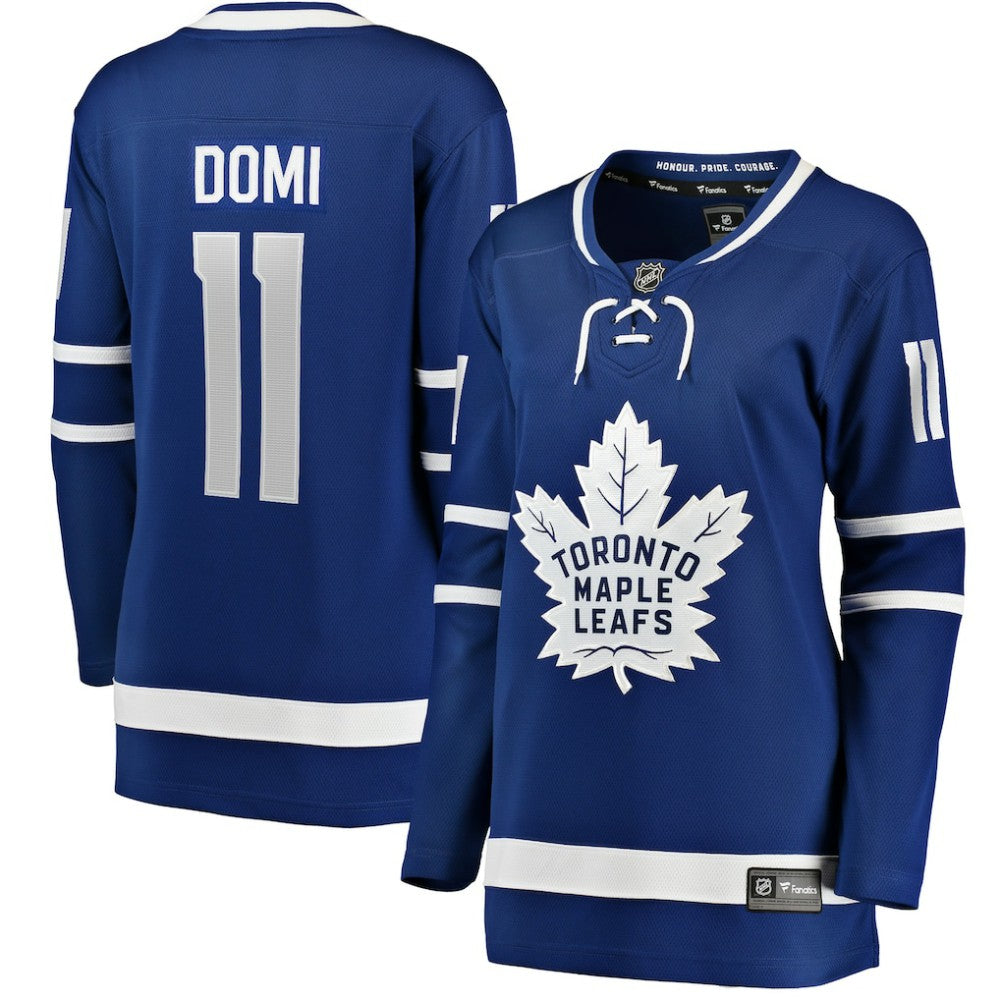 Max Domi Toronto Maple Leafs Fanatics Women's Home Breakaway Player Jersey Blue