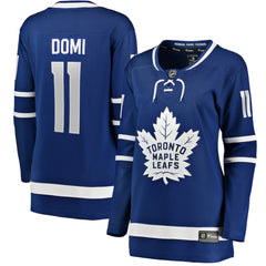 Max Domi Toronto Maple Leafs Fanatics Women's Home Breakaway Player Jersey Blue