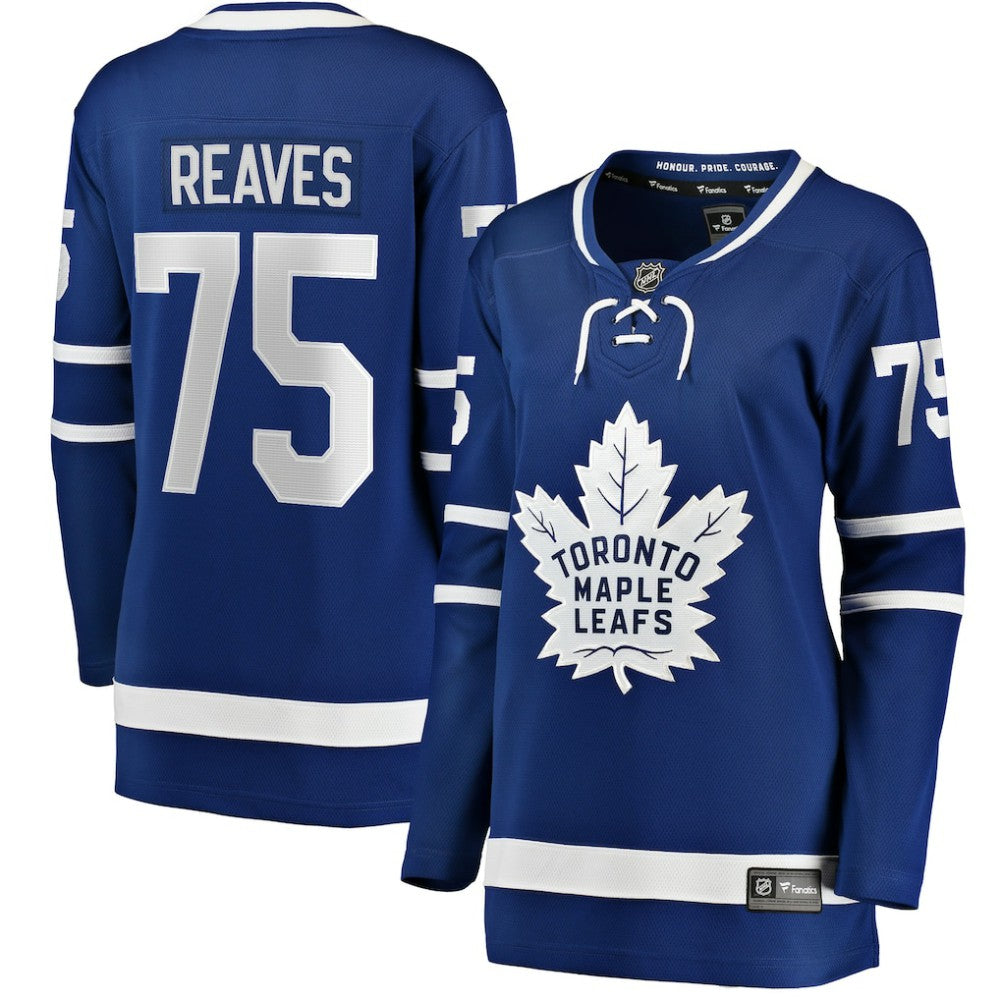 Ryan Reaves Toronto Maple Leafs Fanatics Women's Home Breakaway Player Jersey Blue