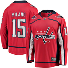 Sonny Milano Washington Capitals Fanatics Home Breakaway Jersey Red