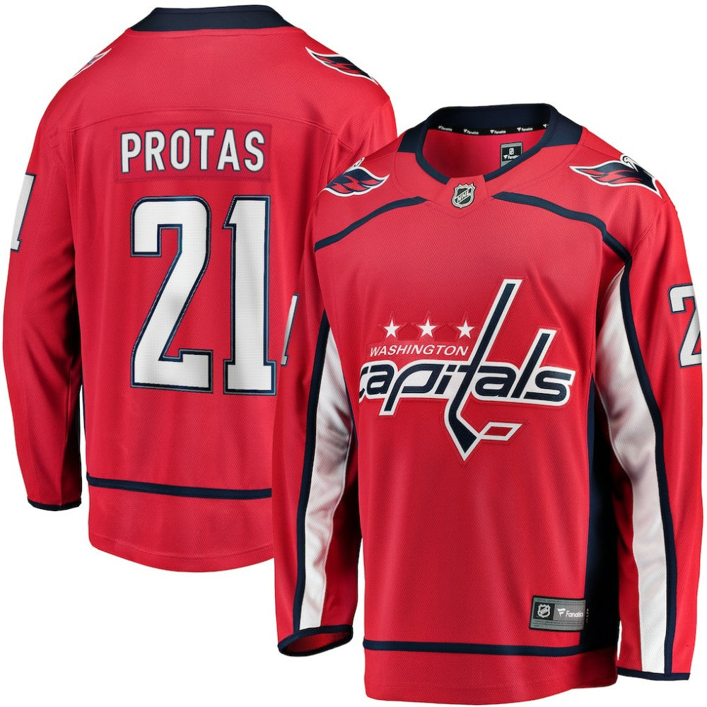 Aliaksei Protas Washington Capitals Fanatics Home Breakaway Jersey Red