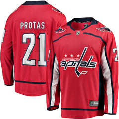 Aliaksei Protas Washington Capitals Fanatics Home Breakaway Jersey Red