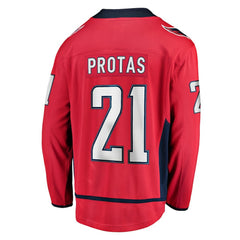 Aliaksei Protas Washington Capitals Fanatics Home Breakaway Jersey Red