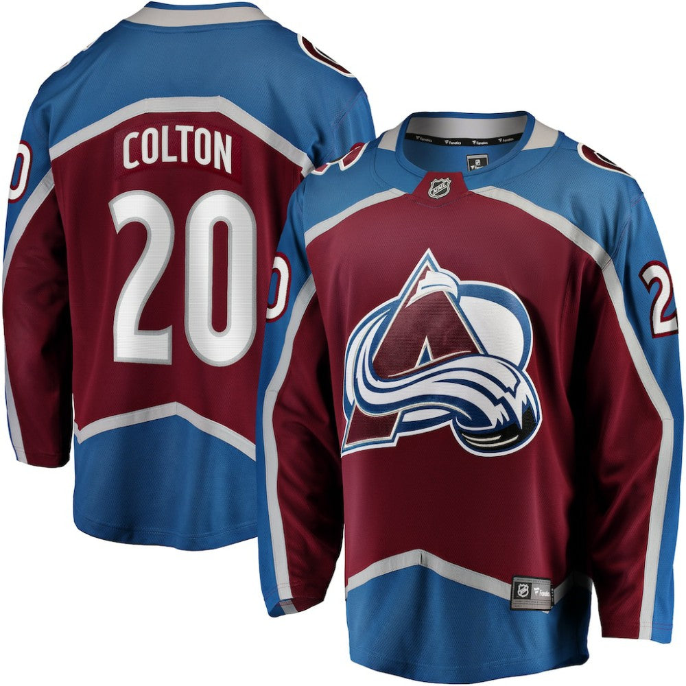 Ross Colton Colorado Avalanche Fanatics Home Breakaway Jersey Maroon