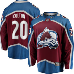 Ross Colton Colorado Avalanche Fanatics Home Breakaway Jersey Maroon