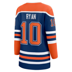 Derek Ryan Edmonton Oilers Fanatics Women's Home Breakaway Player Jersey Royal