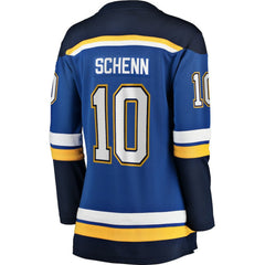 Brayden Schenn St. Louis Blues Fanatics Women's Home Breakaway Player Jersey Blue