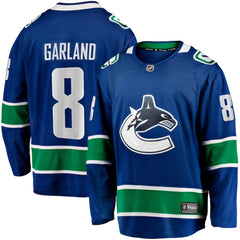 Conor Garland Vancouver Canucks Fanatics Home Breakaway Jersey Blue