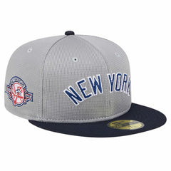 New York Yankees Pivot Mesh 59FIFTY Fitted Hat Gray | New Era