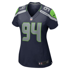 Mike Morris Seattle Seahawks Women's Team Game Jersey - College College Navy