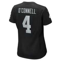 Aidan O'Connell Las Vegas Raiders Women's Game Jersey - Black