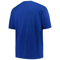 Tampa Bay Lightning Profile Big & Tall Arch Over Logo T-Shirt Blue