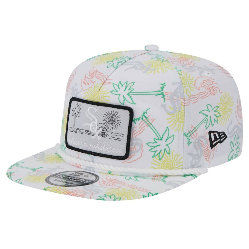 Chicago White Sox Islander Golfer Snapback Hat White | New Era
