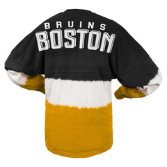 Boston Bruins Fanatics Women's Ombre Long Sleeve T-Shirt Black/Gold