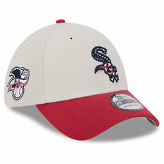 Chicago White Sox 2024 Fourth of July 39THIRTY Flex Hat Khaki/Red | New Era