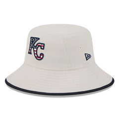 Kansas City Royals 2024 Fourth of July Bucket Hat Khaki | New Era