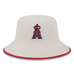 Los Angeles Angels 2024 Fourth of July Bucket Hat Khaki | New Era