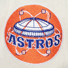 Houston Astros Cooperstown Collection Speed Zone Snapback Hat Cream | Mitchell & Ness