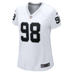 Maxx Crosby Las Vegas Raiders Women's Game Jersey - White