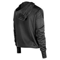 San Francisco Giants Women's Half-Zip Hoodie Black | New Era