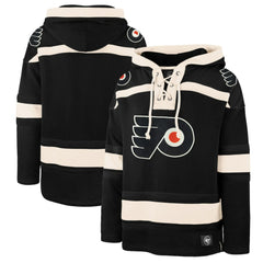 Philadelphia Flyers '47 Superior Lacer Hoodie Black